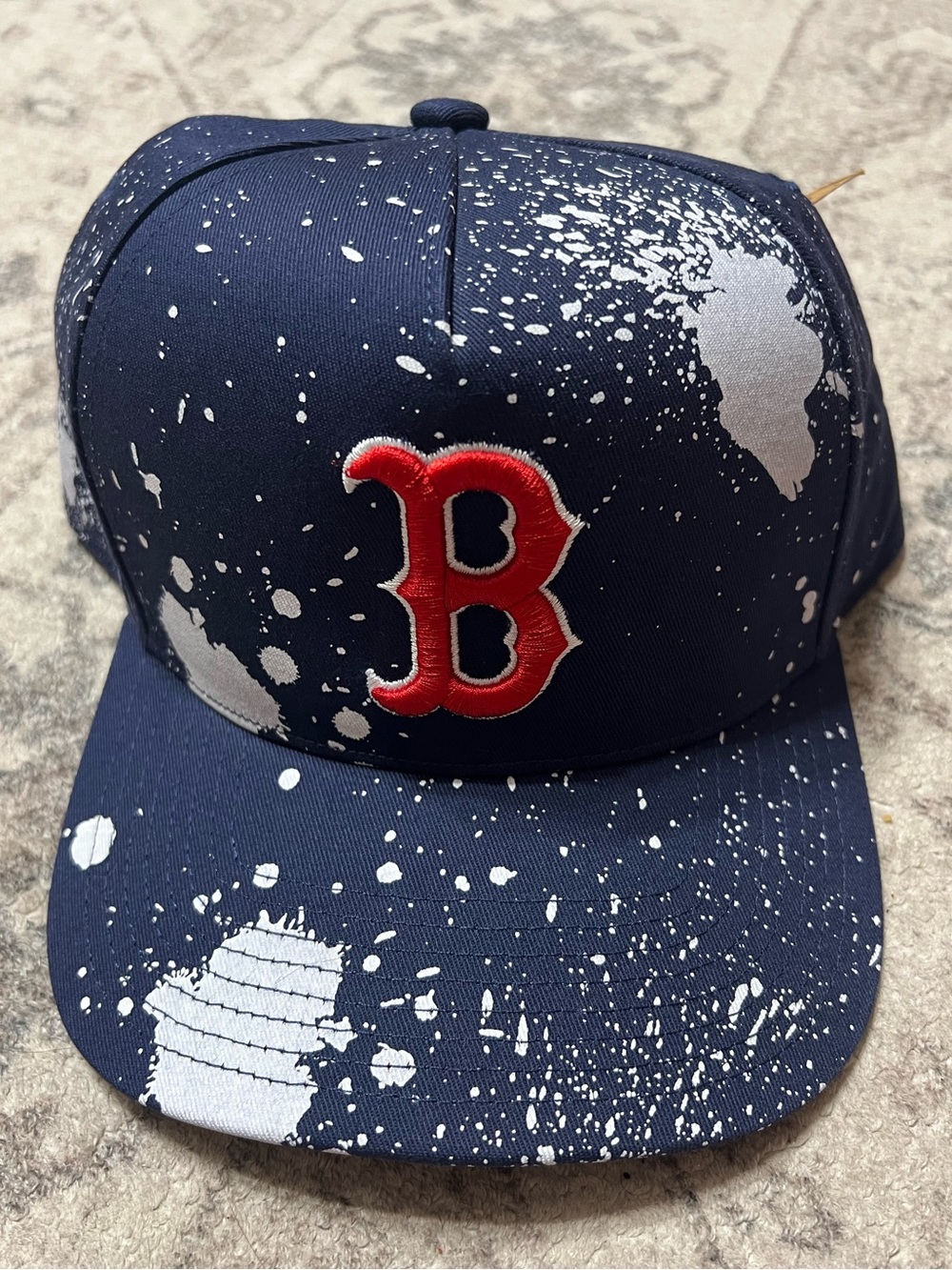 Boston Red Sox New Era Splatter 9FIFTY Snapback Hat MLB